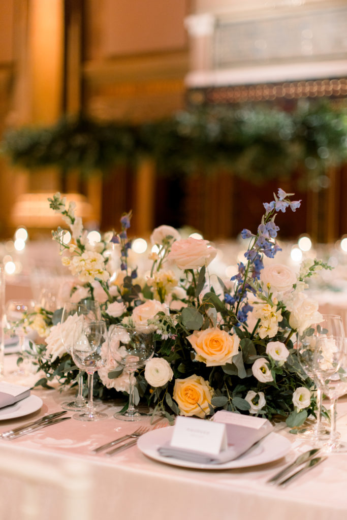 Light and airy floral centerpiece