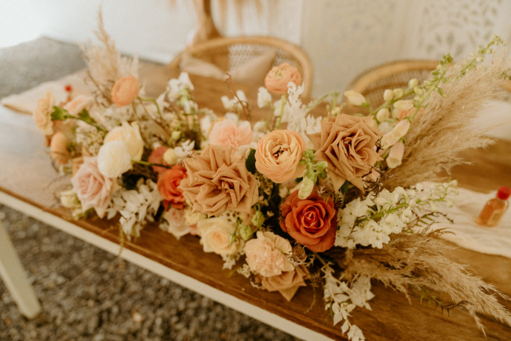 Boho wedding flowers inspiration