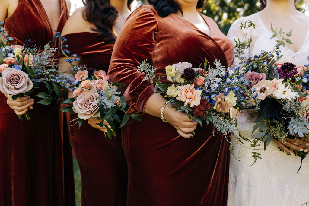 Earthy and Whimsical Wedding Bouquets