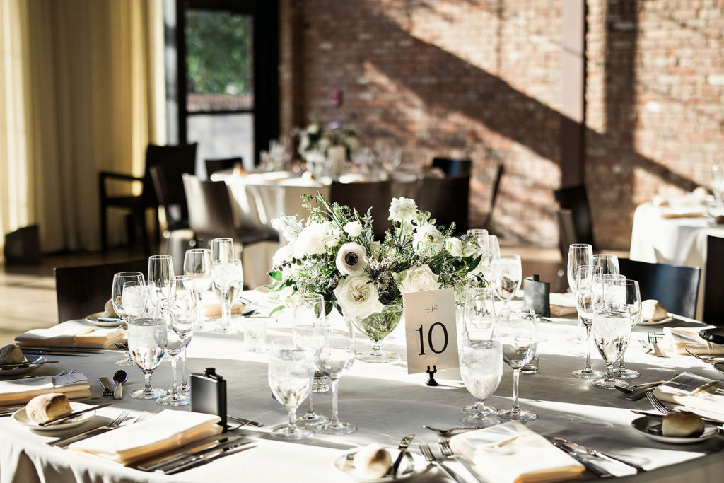 Light and Airy Centerpieces