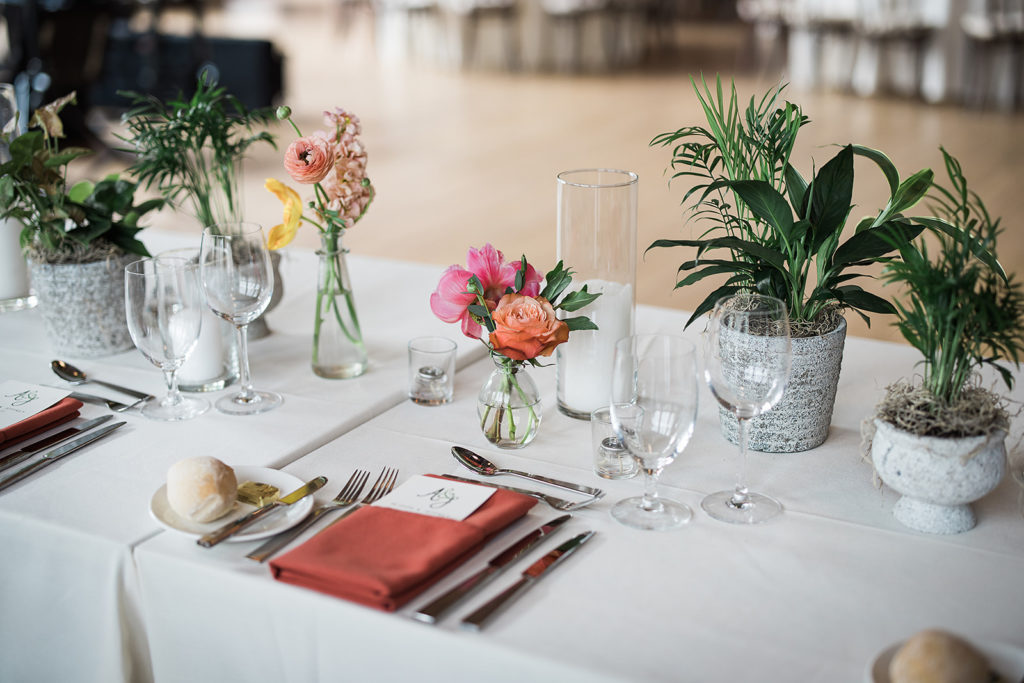Reception Flowers. Head Table Design. Wedding Blog.